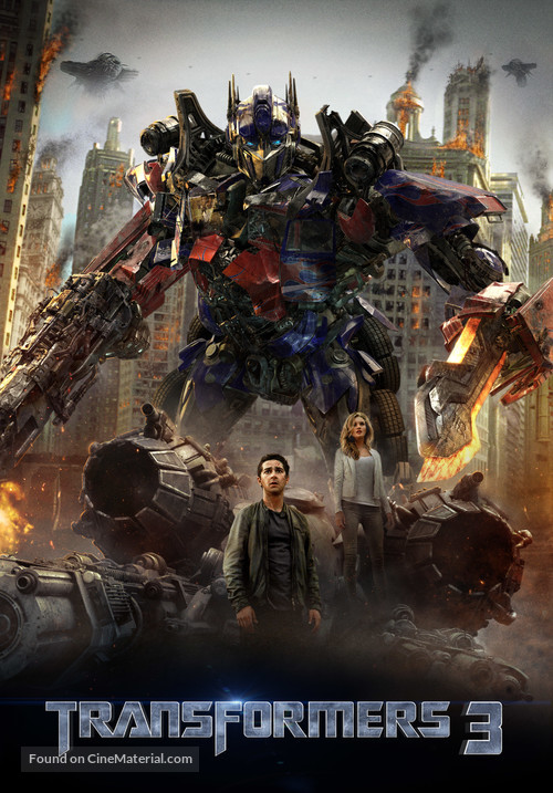 Transformers: Dark of the Moon - Movie Poster