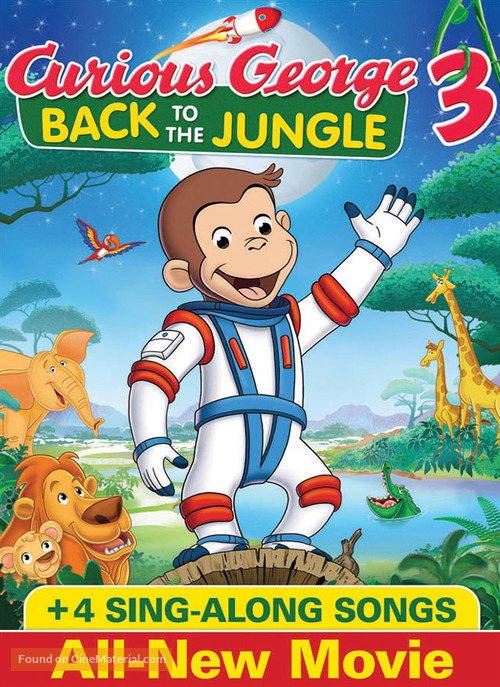 Curious George 3: Back to the Jungle - DVD movie cover