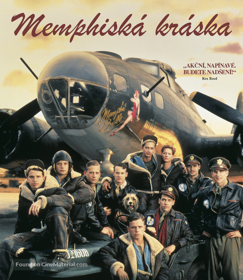 Memphis Belle - Czech Blu-Ray movie cover