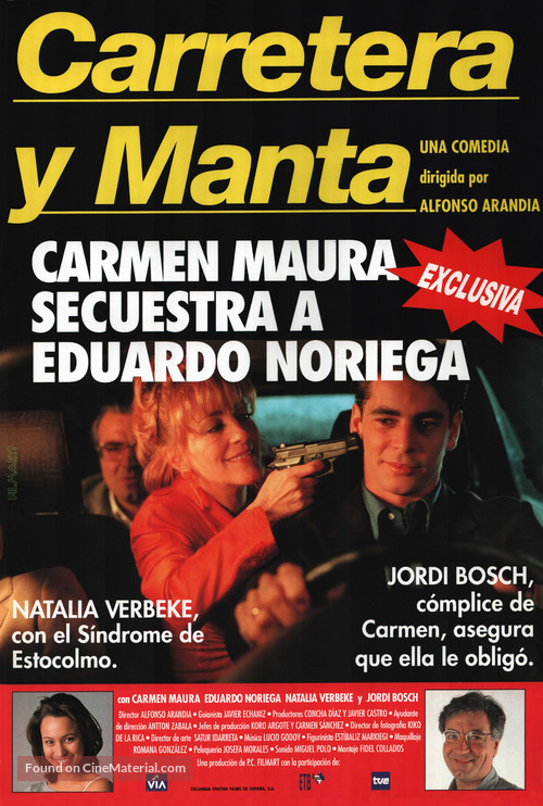 Carretera y manta - Spanish Movie Poster