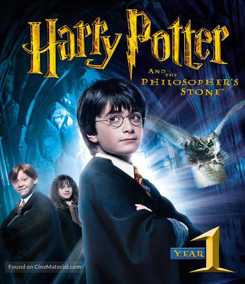 Harry Potter and the Philosopher&#039;s Stone - Japanese Blu-Ray movie cover