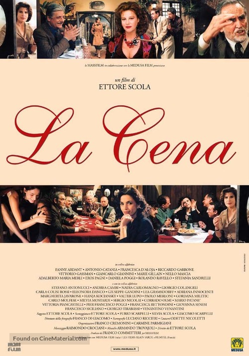 La cena - Italian Movie Poster