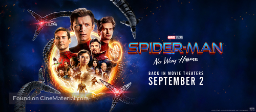 Spider-Man: No Way Home - Re-release movie poster