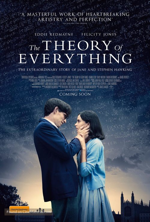 The Theory of Everything - Australian Movie Poster