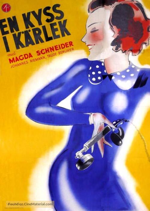 Fr&auml;ulein - Falsch verbunden - Swedish Movie Poster