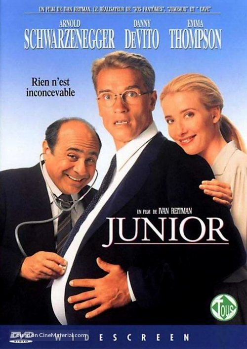 Junior - Belgian DVD movie cover