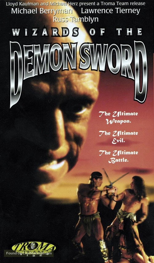 Wizards of the Demon Sword - VHS movie cover