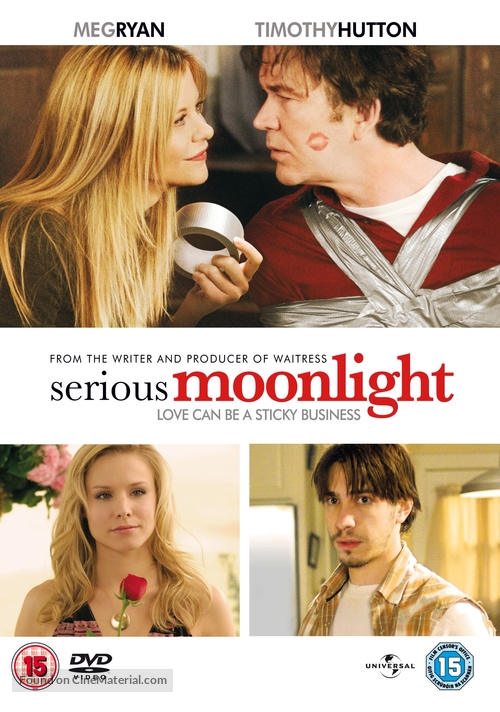 Serious Moonlight - British DVD movie cover