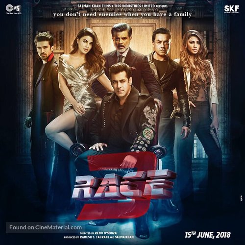 Race 3 - Indian Movie Poster