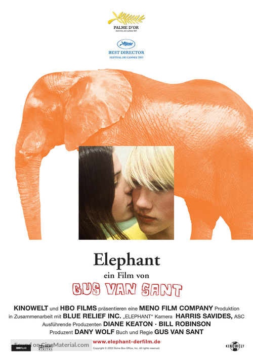 Elephant - German Movie Poster