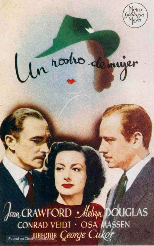 A Woman&#039;s Face - Spanish Movie Poster