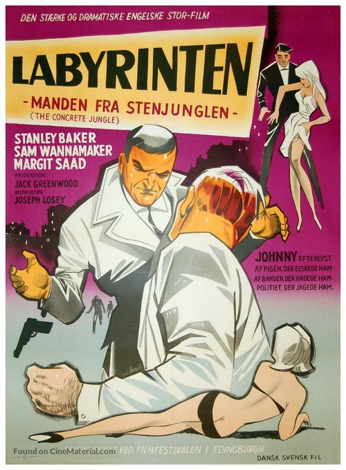 The Criminal - Danish Movie Poster