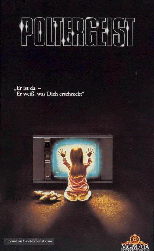 Poltergeist - German VHS movie cover