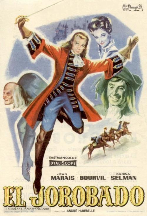 Bossu, Le - Spanish Movie Poster