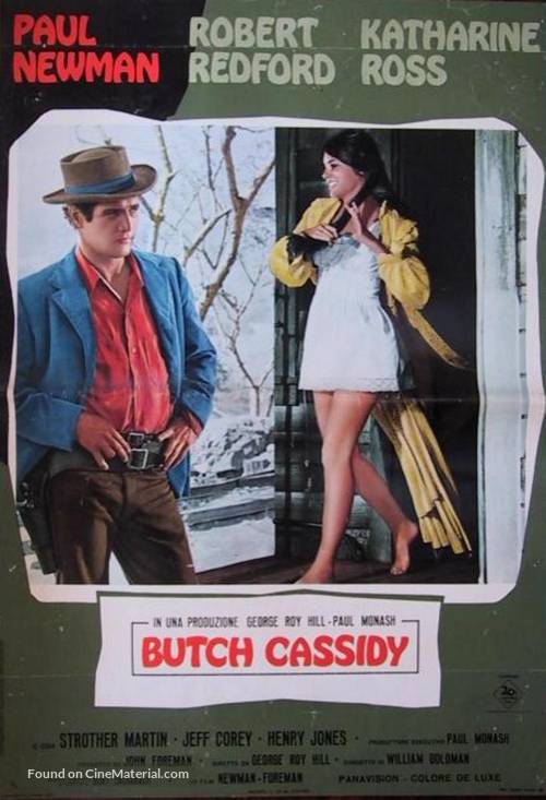 Butch Cassidy and the Sundance Kid - Italian Movie Poster
