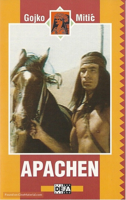 Apachen - German VHS movie cover