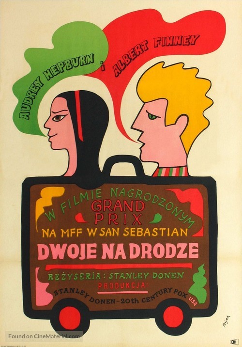 Two for the Road - Polish Movie Poster
