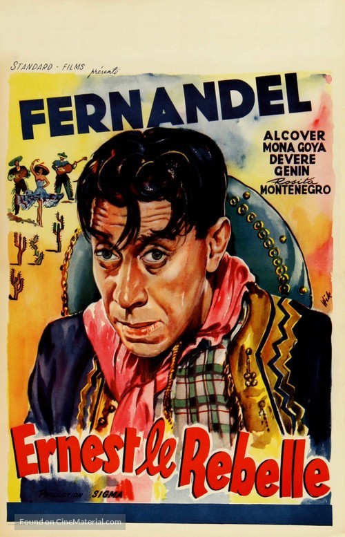 Ernest le rebelle - Belgian Movie Poster