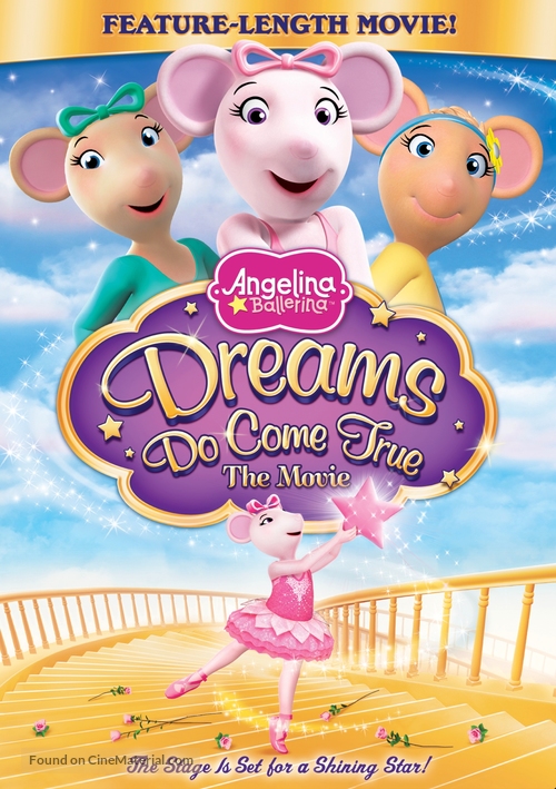 Angelina Ballerina: Dreams Do Come True - DVD movie cover