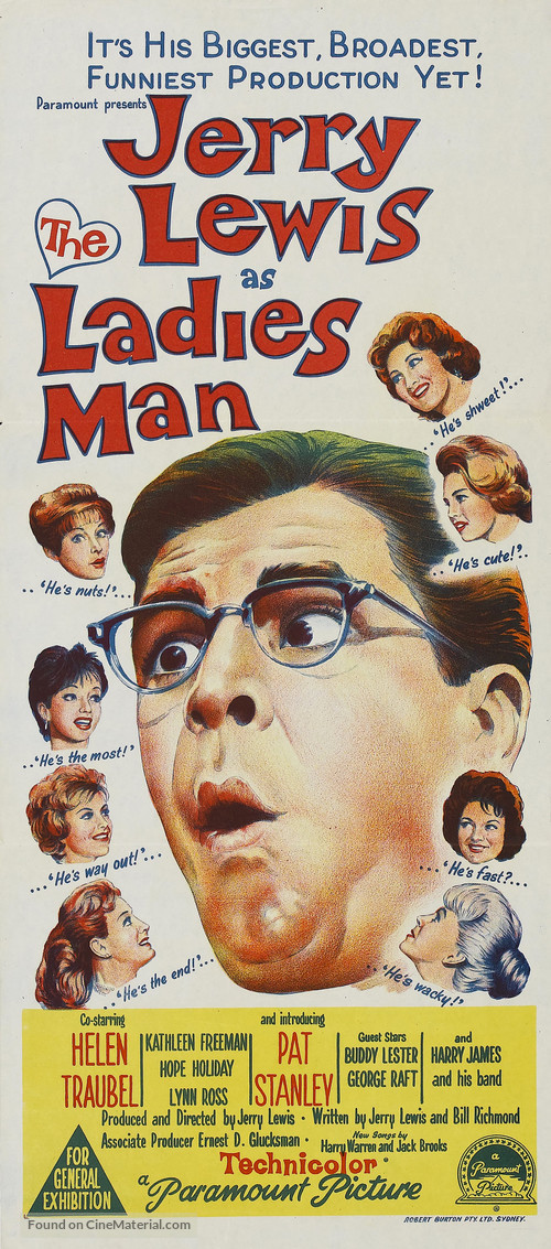 The Ladies Man - Australian Movie Poster