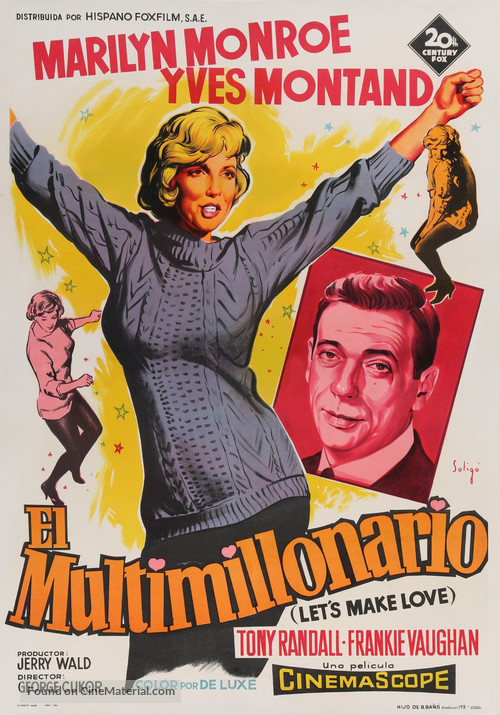 Let&#039;s Make Love - Spanish Movie Poster
