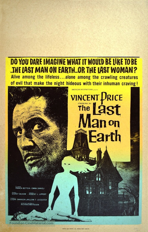 The Last Man on Earth - Movie Poster