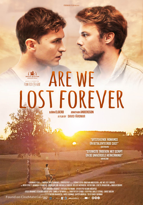 Are We Lost Forever - Dutch Movie Poster
