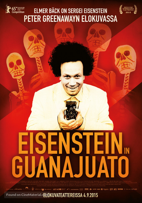 Eisenstein in Guanajuato - Finnish Movie Poster