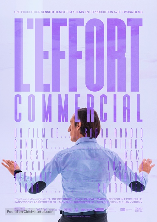 L&#039;effort commercial - French Movie Poster