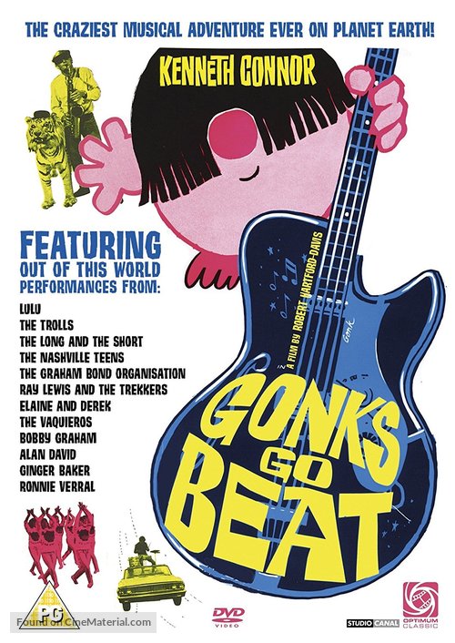 Gonks Go Beat - British DVD movie cover