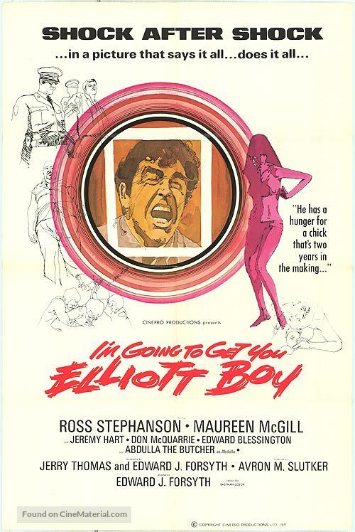 I&#039;m Going to Get You... Elliot Boy - British Movie Poster