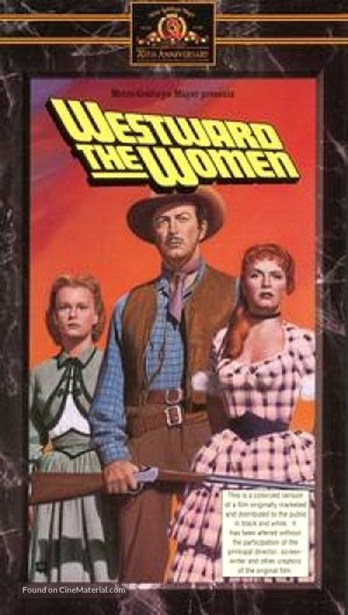 Westward the Women - VHS movie cover