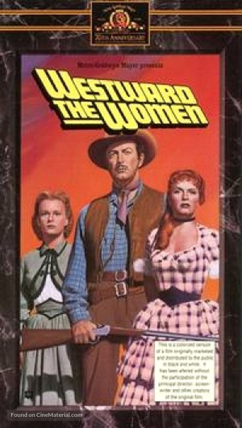 Westward the Women - VHS movie cover