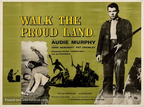 Walk the Proud Land - British Movie Poster