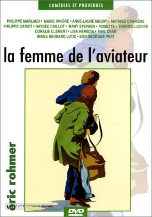 Femme de l&#039;aviateur, La - French DVD movie cover