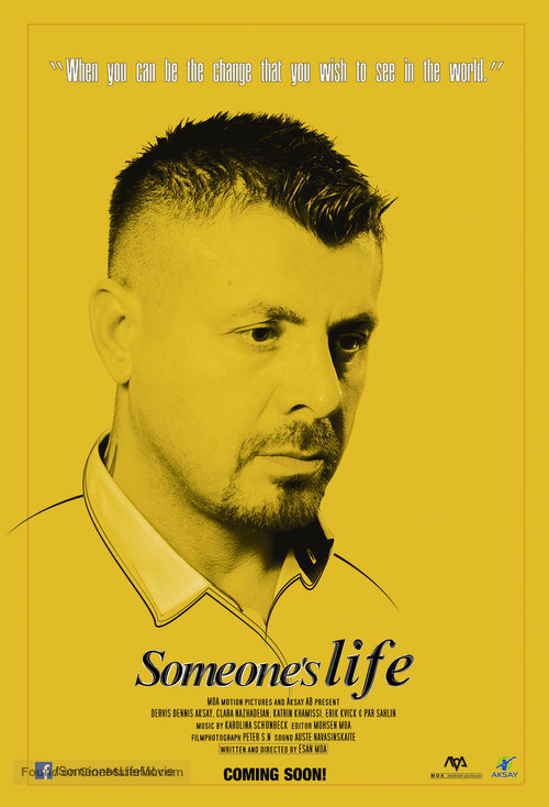 Someone&#039;s Life - Swedish Movie Poster