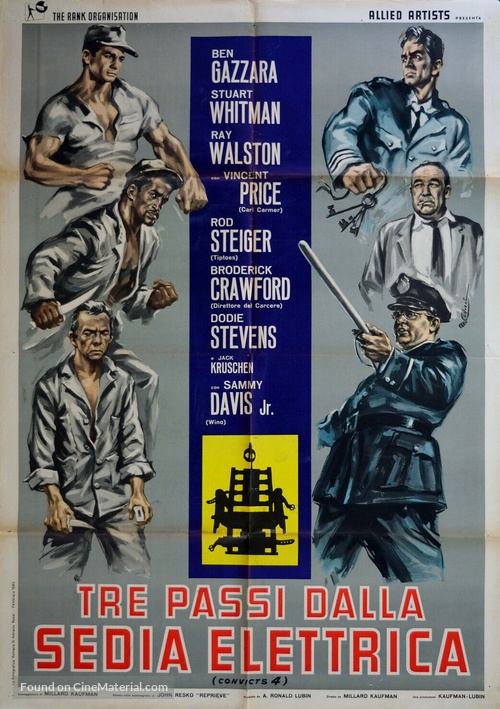 Convicts 4 - Italian Movie Poster