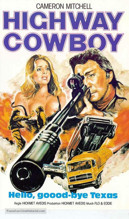 Texas Detour - German VHS movie cover