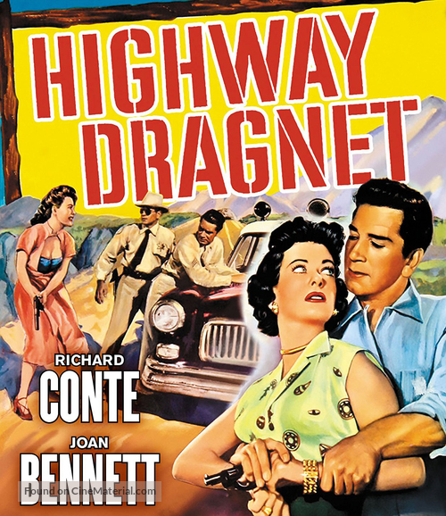 Highway Dragnet - Blu-Ray movie cover