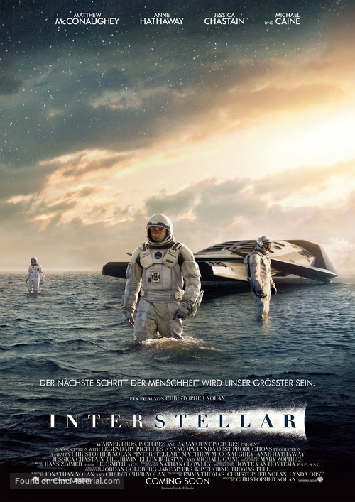 Interstellar - German Movie Poster