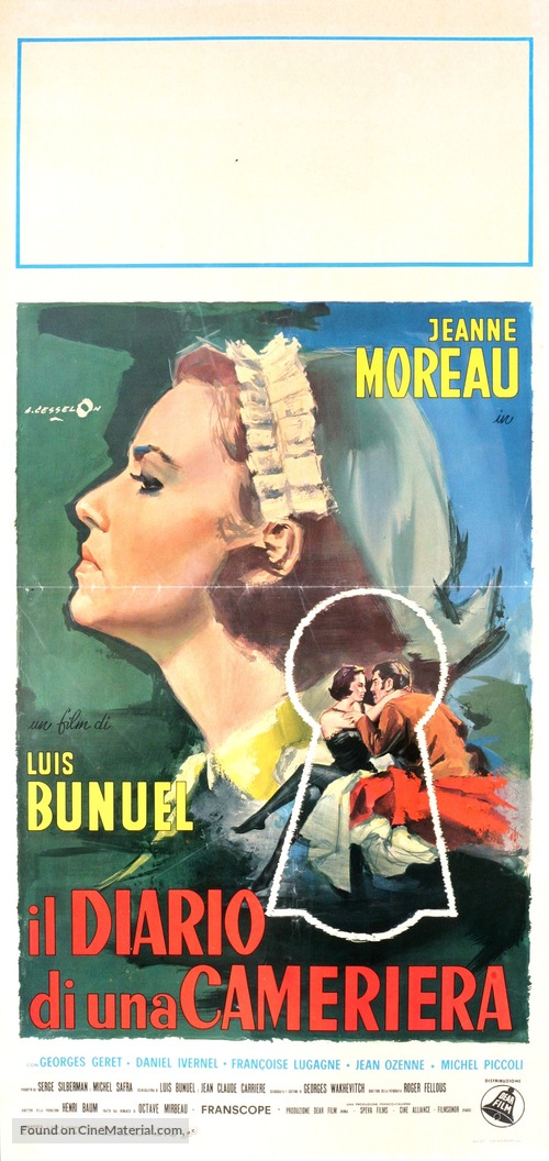 Le journal d&#039;une femme de chambre - Italian Movie Poster