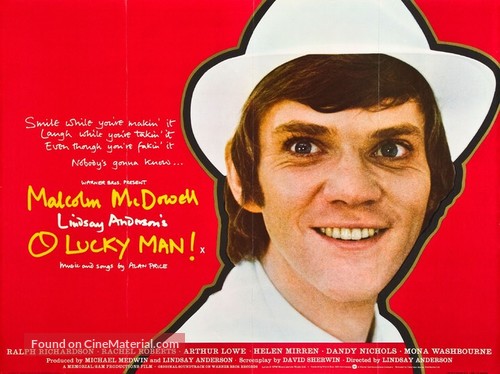 O Lucky Man! - British Movie Poster