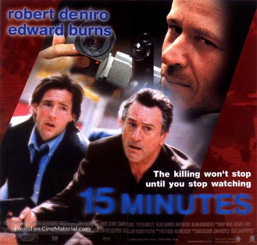 15 Minutes - British poster