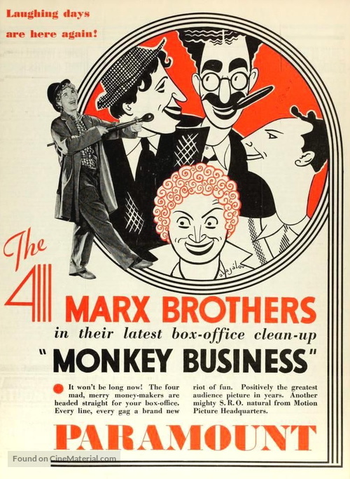 Monkey Business - poster