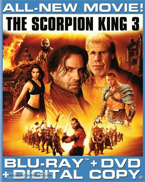 The Scorpion King 3: Battle for Redemption - Blu-Ray movie cover