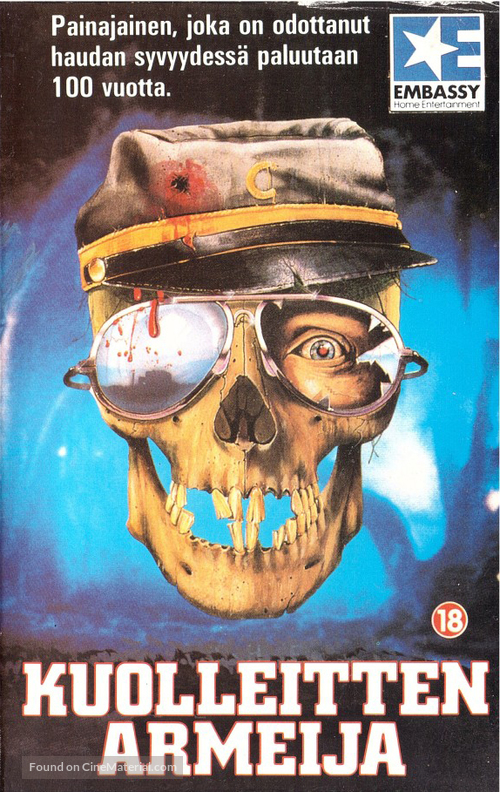 The Supernaturals - Finnish VHS movie cover