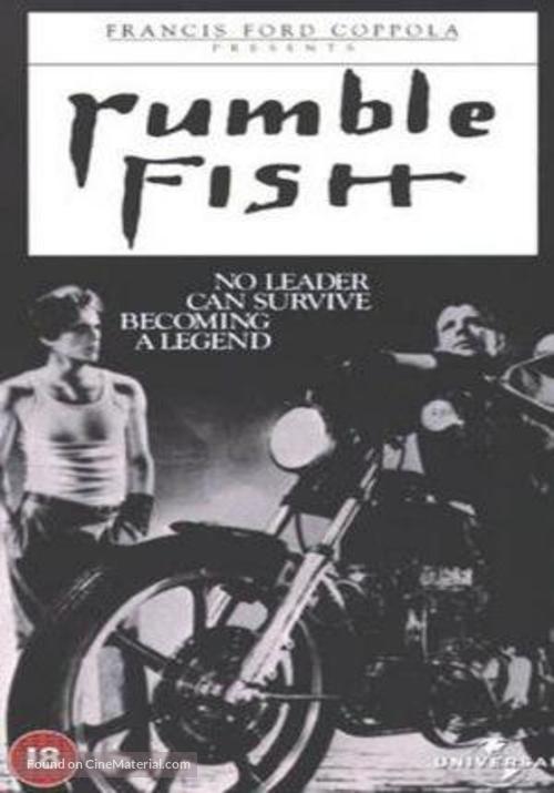 Rumble Fish - British VHS movie cover