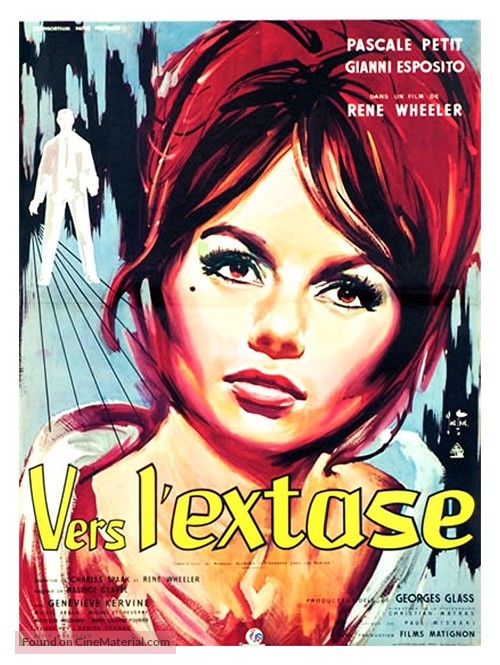 Vers l&#039;extase - French Movie Poster