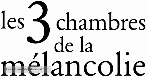 Melancholian kolme huonetta - French Logo