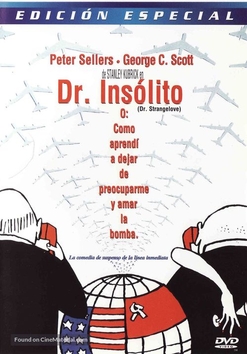 Dr. Strangelove - Argentinian DVD movie cover